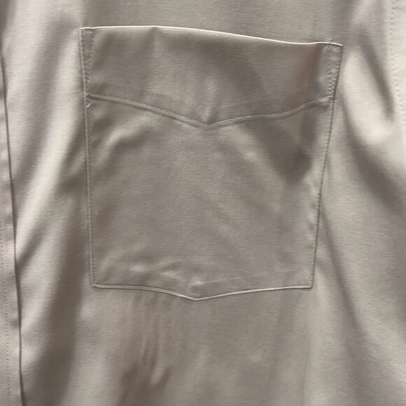 Banana Republic Dress Shirt - Cotton - 17 1/2 Neck - Tan - Picture 4 of 7